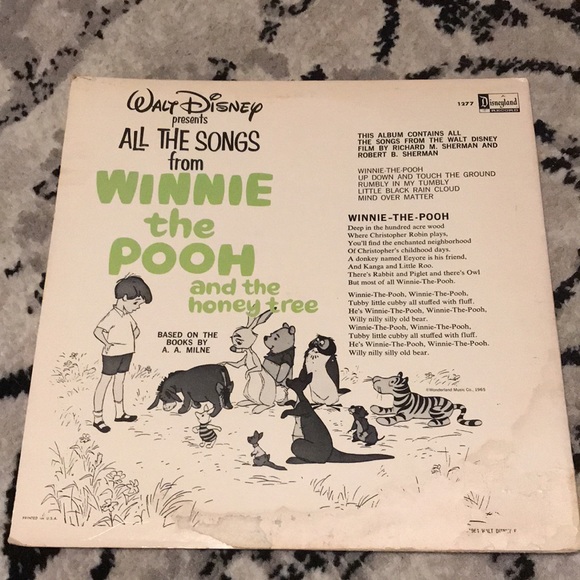 Host Pick Bundle of Vintage Disney Winnie the Pooh Vinyls - Picture 7 of 13